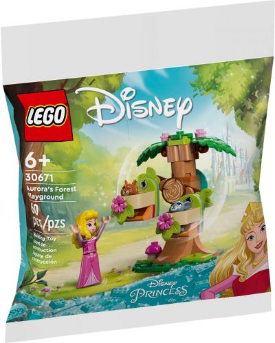 Constructor LEGO Disney - Locul de joacă al Pădurii Aurorei (30671) - 1