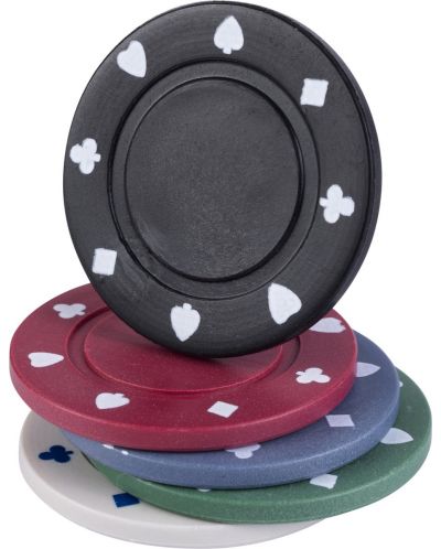 Set de poker - 200 jetoane de poker (cutie metalică) | Ozone.ro
