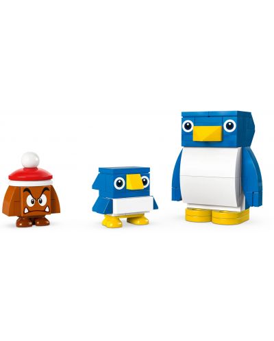 Constructor de adăugare LEGO Super Mario - Aventura înzăpezită a pinguinilor (71430) - 3