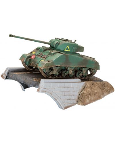 Set de dioramă Revell Militare: Tancuri - Sherman Firefly - 1