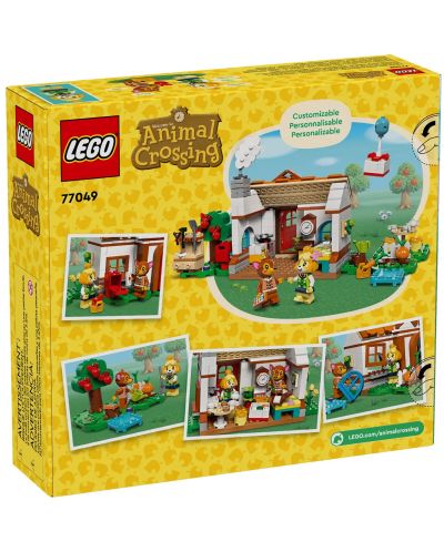 Constructor LEGO Animal Crossing - În vizită cu Isabelle (77049) - 9