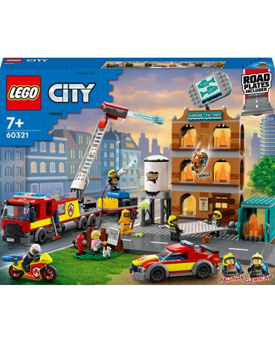 Constructor Lego City - Brigada de pompieri (60321)