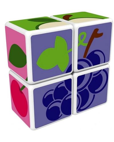 Set de cuburi magnetice Geomag - Magicube, fructe, 7 părți - 2
