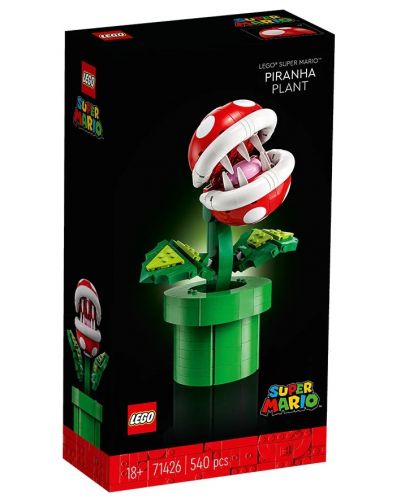 Constructor LEGO Super Mario - Planta Piranha (71426) - 1
