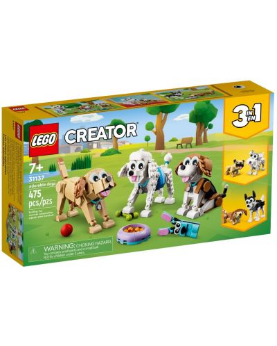 Constructor LEGO Creator - Câini drăguți (31137) - 1