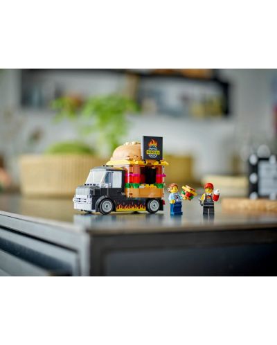 Constructor LEGO City - Un camion de burgeri (60404) - 9