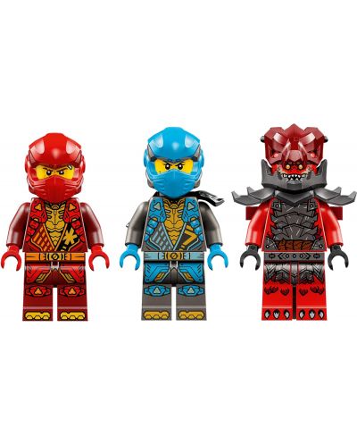 Constructor LEGO Ninjago - Robot Storm Rider al lui Kai (71830