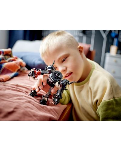 Constructor LEGO Marvel Super Heroes - Venom robotul vs. Miles Morales (76276) - 5