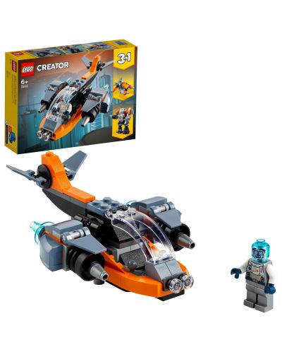 Constructor LEGO Creator - Cyber ​​drona (31111) - 2
