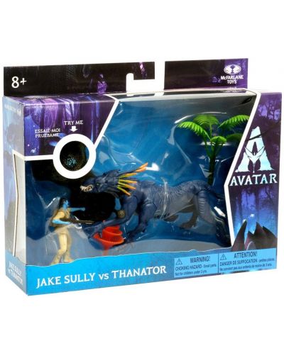 Set figurine de acțiune McFarlane Movies: Avatar - Jake vs Thanator - 6