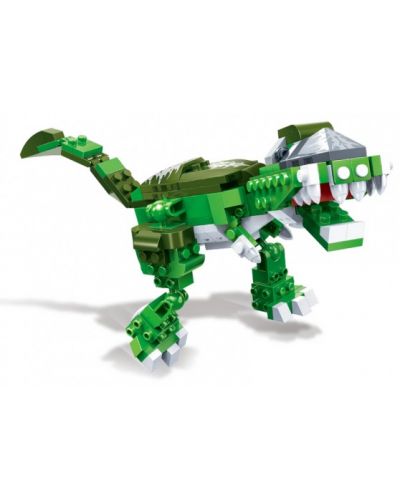 BanBao - dinozaur verde, 135 bucăți - 2