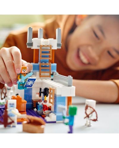 Constructor Lego Minecraft - Castelul de gheata (21186) - 6