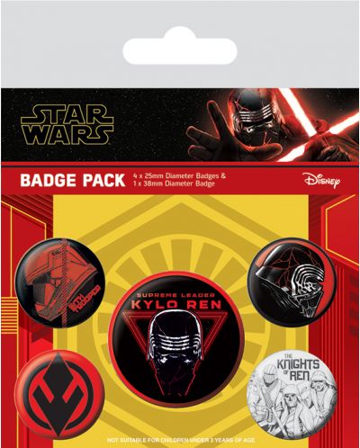 Set insigne Pyramid Star Wars: The Rise of Skywalker - Sith - 1