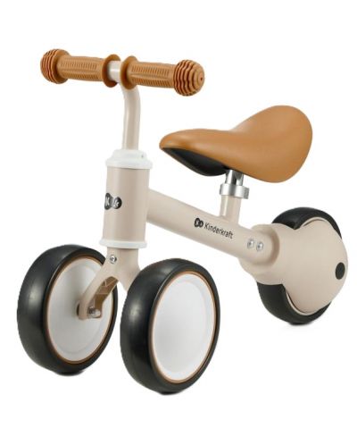 Bicicleta de echilibru  KinderKraft - Cutie, bej deschis - 1