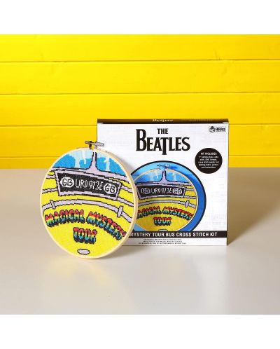 Kit de broderie Eaglemoss Music: The Beatles - Magical Mystery Tour Bus - 3