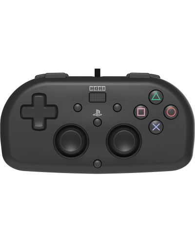 Controler Hori - Wired Mini Gamepad, negru (PS4) - 1