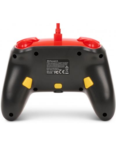 Controller PowerA - Enhanced, cu fir, pentru Nintendo Switch, Pokemon: Oran Berry Pikachu - 3