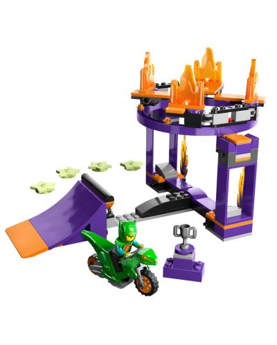 Constructor LEGO City - Stuntz, Stunt Challenge cu rampă de cascadorii (60359) - 2