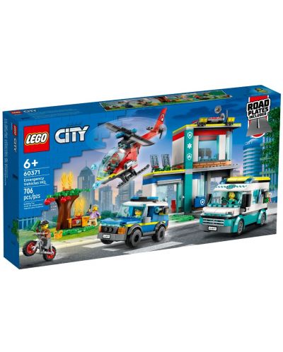 LEGO City - Cartierul general de urgență (60371) - 1