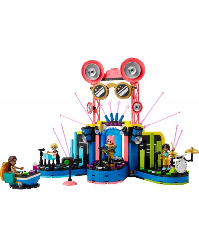 Constructor LEGO Friends - Spectacol de muzică din Heartlake City (42616) - 2