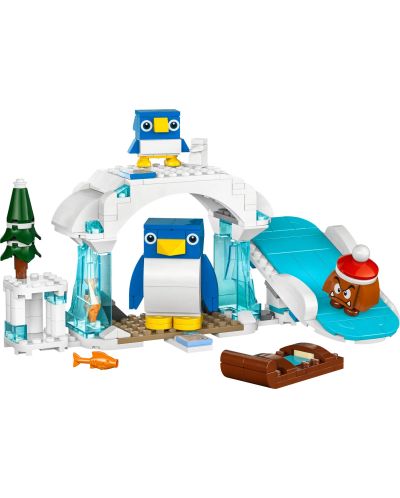 Constructor de adăugare LEGO Super Mario - Aventura înzăpezită a pinguinilor (71430) - 2