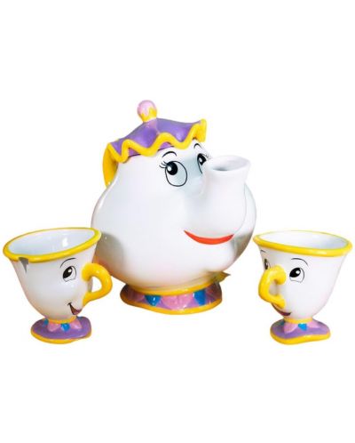 Set de ceai ABYstyle Disney: Beauty & The Beast - Mrs. Potts and Chip - 1