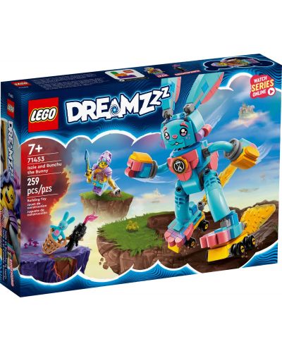 Constructor LEGO DreamZzz - Izzy și iepurașul Bunchu (71453) - 1