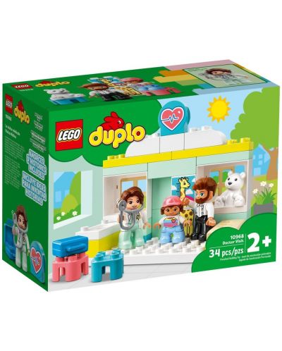 Constructor Lego Duplo Town - Vizita la doctor (10968)	 - 1