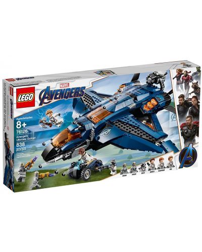 Constructor Lego Marvel Super Heroes - Avengers Ultimate Quinjet (76126) - 1