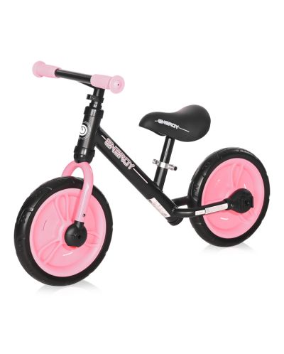 Bicicleta de echilibru Lorelli - Energi 2in1, Black & Pink - 4