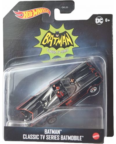Mașină Hot Wheels Batman - Classic Tv series Batmobile - 1