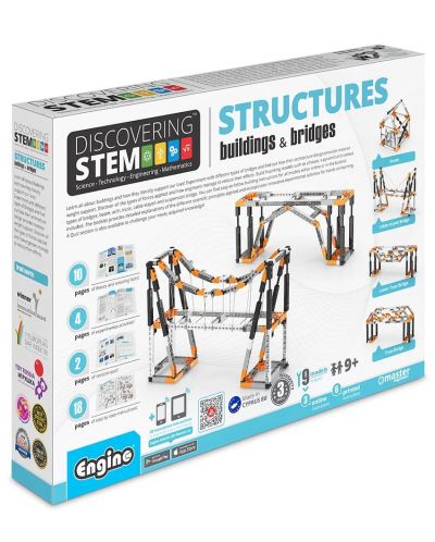 Structuri Engino STEM - Clădiri și poduri - 1