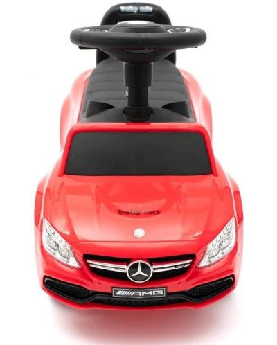 Mașină pentru călărie Baby Mix - Mercedes Benz AMG C63 Coupe, roșie - 2