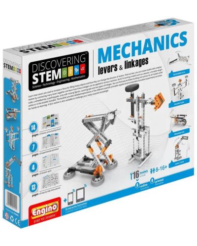 Constructor Engino STEM Mechanics - Pârghii și legături - 1
