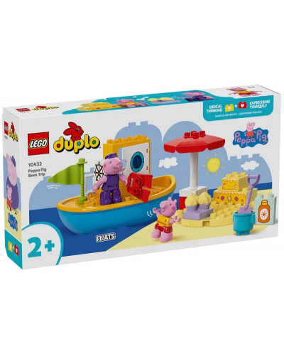 Constructor  LEGO Duplo - Peppa Pig călătorie cu barca (10432 - 1