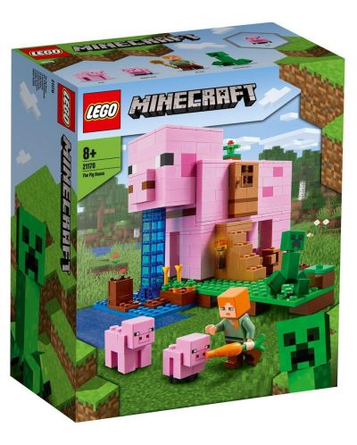 Set de construit Lego Minecraft - Casa purcelusilor (21170) - 1