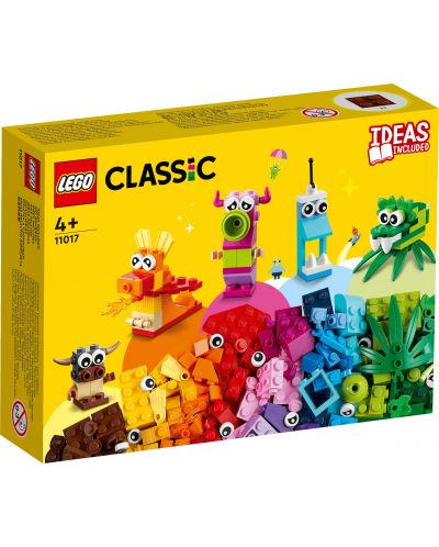 LEGO Classic Builder - Monștri creativi (11017) - 1