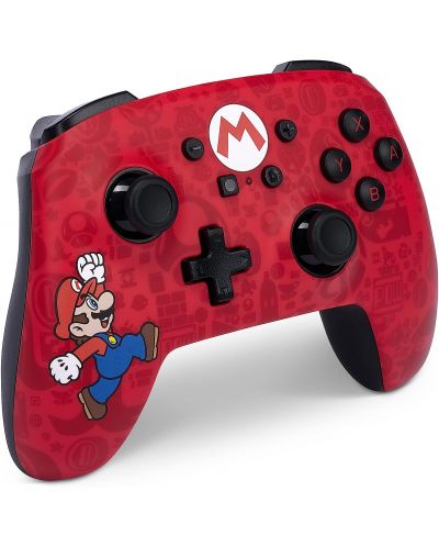 Controller PowerA - Enhanced Wireless, pentru Nintendo Switch, Here We Go Mario - 2