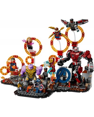 Constructor LEGO Marvel - Răzbunătorii: Endgame, bătălia finală