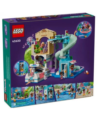 Constructor LEGO Friends - Parc acvatic din orașul Heartlake (42630)  - 2