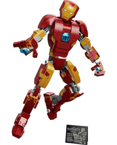 Constructor  Lego Marvel - Avengers Classic, Omul de fier (76206)	 - 2