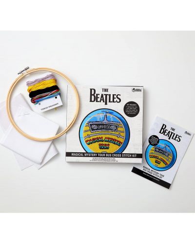 Kit de broderie Eaglemoss Music: The Beatles - Magical Mystery Tour Bus - 6