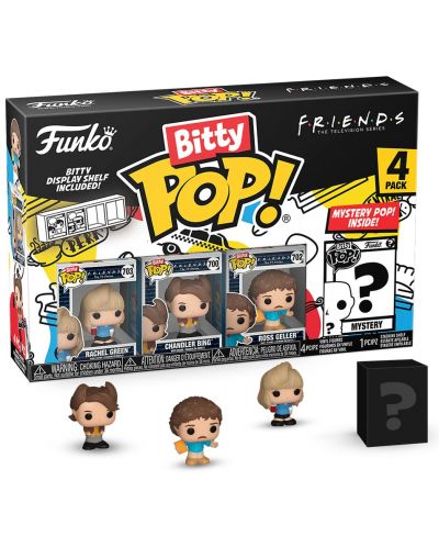 Set mini figurine Funko Bitty POP! Television: Friends - 4-Pack (Series 1) - 1