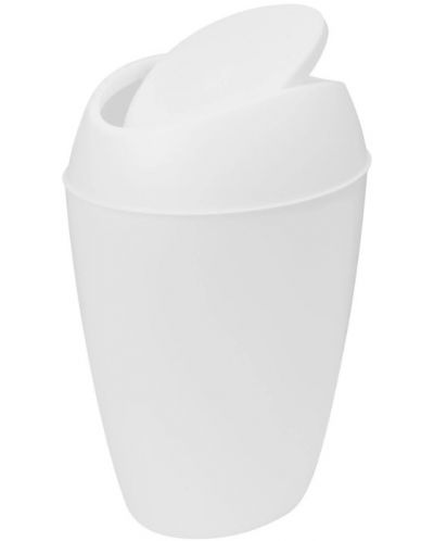 Coș de gunoi Umbra - Twirla, 9 l, alb - 3