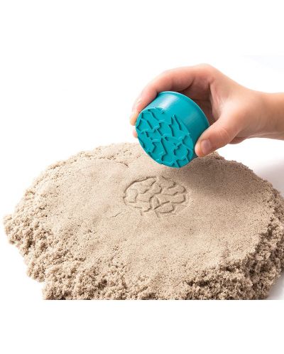 Spin Master Kinetic Sand Set - Cutie de nisip pliabilă cu accesorii - 3