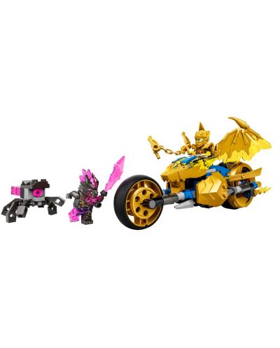 LEGO Ninjago Builder - Bicicleta dragonului de aur a lui Jay (71768) - 2