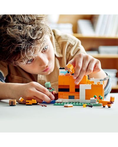 Set constructie Lego Minecraft - Vizuina vulpilor (21178) - 6