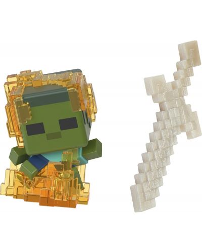 Trusă de modelare  Minecraft - Figură cu accesorii, gri - 4