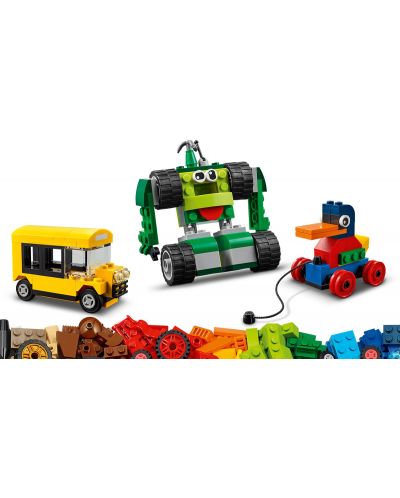 Set de construit Lego Classic - Caramizi si roti (11014) - 4