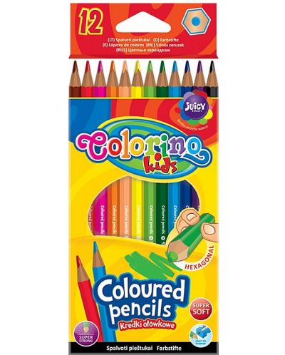 Creioane colorate  - Set de 12 culori - 1